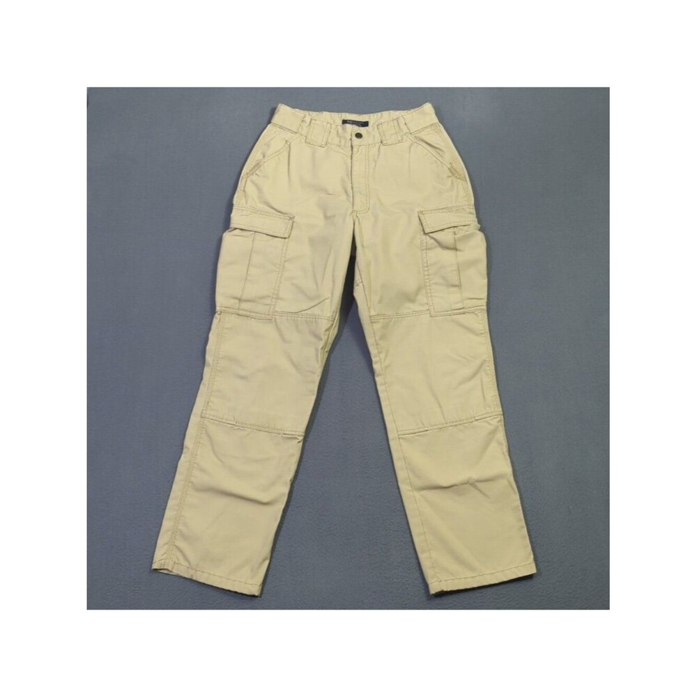 5.11 Tactical Pants Men's M Regular Beige Relaxed Fit TDU Cargo Ripstop